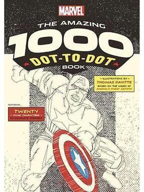 Marvel: The Amazing 1000 Dot-to-Dot Book - Paperback By Pavitte, Thomas - GOOD